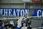 VB vs MHC  Wheaton Women's Volleyball vs Mount Holyoke College. - Photo by Keith Nordstrom : Wheaton, Volleyball, VB